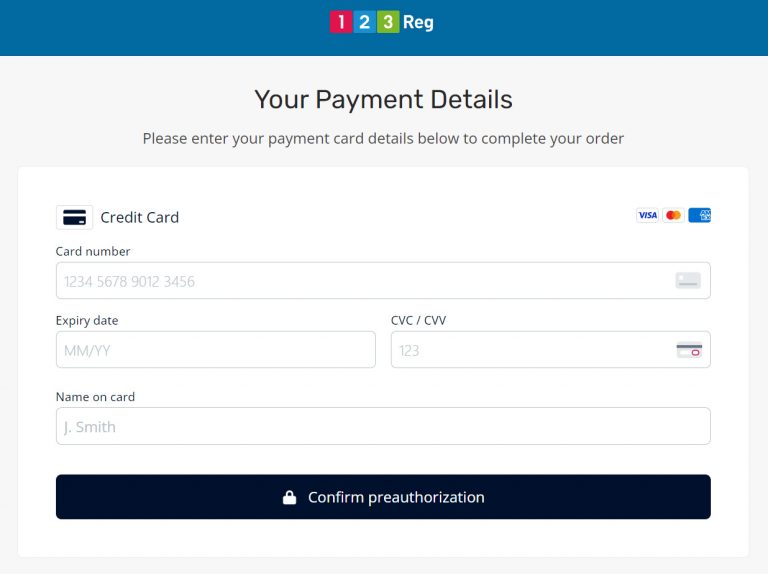 How to add payment details | 123 Reg