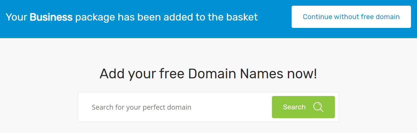 how to claim a domain name for free