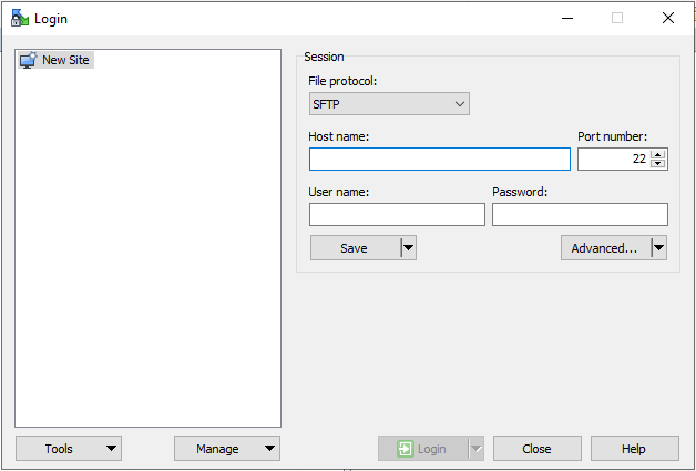 WinSCP FTP-1