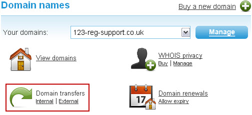 How to check the status of your domain transfer | 123 Reg